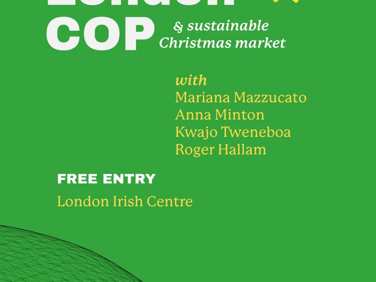 Join me at London cop – 9 Dec 2023